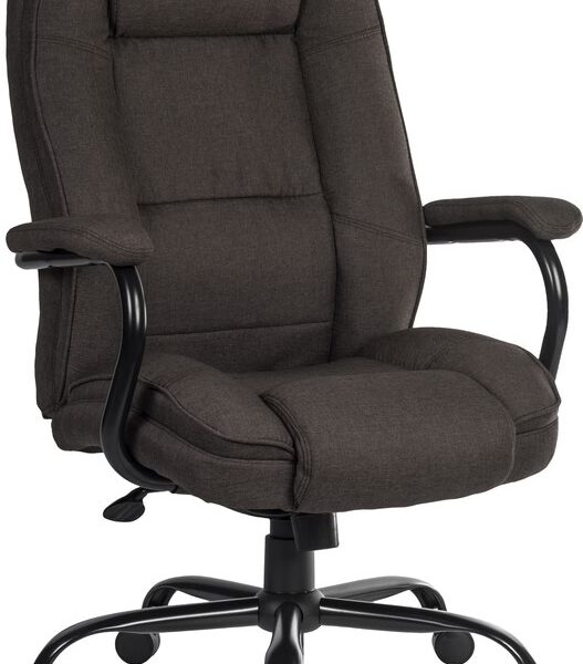 Goliath Duo Heavy Duty Fabric Executive Office Chair Brown - 6992
