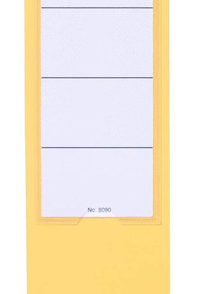 Durable ORDOFIX Spine Label 60mm Yellow