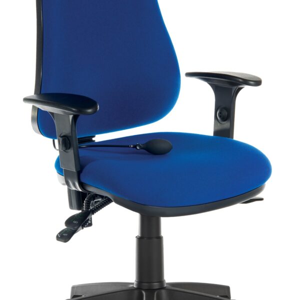 Ergo Comfort Air High Back Fabric Ergonomic Operator Office Chair with Arms Blue - 9500AIRBLUE/0270