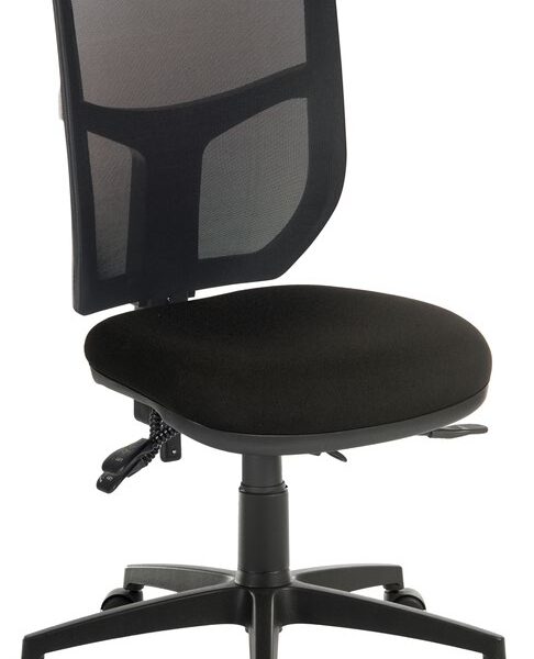 Ergo Comfort Mesh Back Ergonomic Operator Office Chair without Arms Black - 9500MESH-BLK