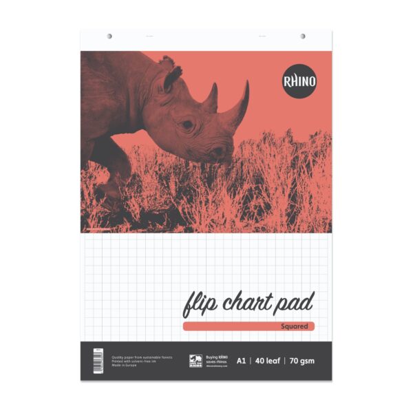 RHINO Office A1 Flip Chart 40Lf S20/B