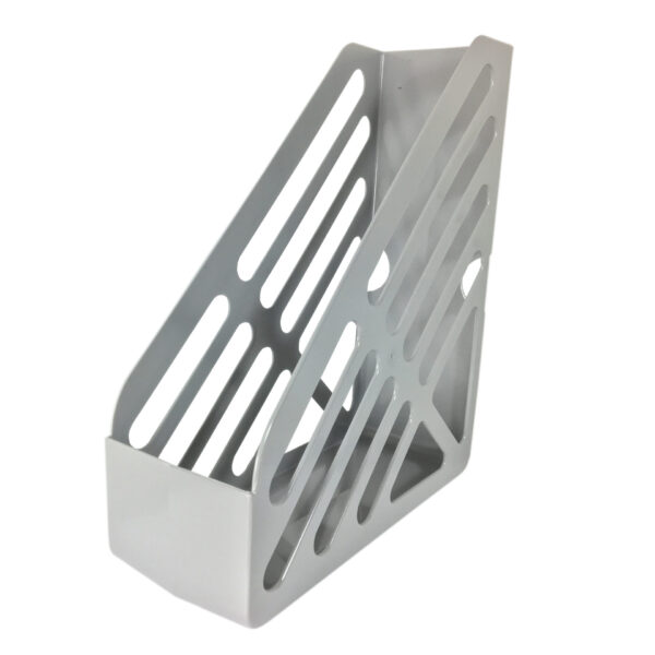 Deflecto Essentials Maxi Magazine File Grey - CP073YTGRY