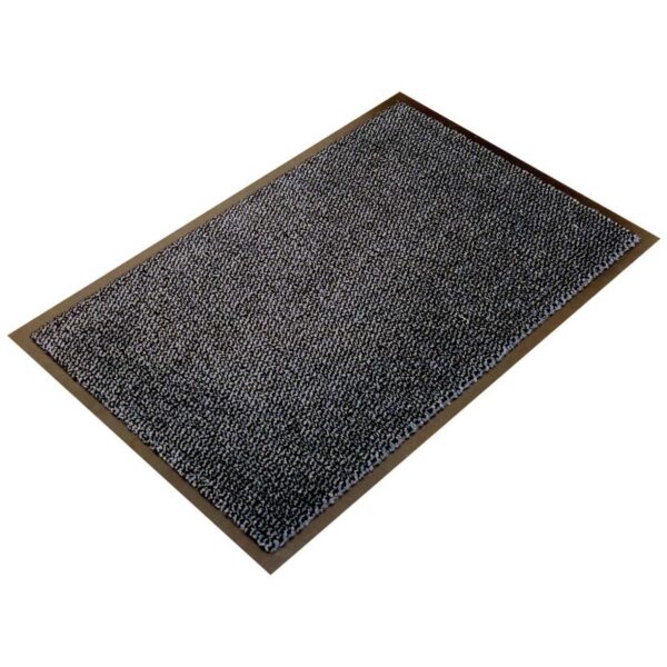 Floortex Doortex Ultimat Dirt Trapping Entrance Mat For Indoor Use With Anti-slip Vinyl Backing 120x180cm Grey - UFC4120180ULTGR