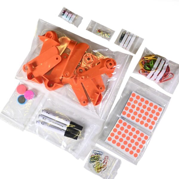 ValueX Polythene Grip Seal Bags with Write-On Panel 102 x 140mm (Box 1000) - 590125