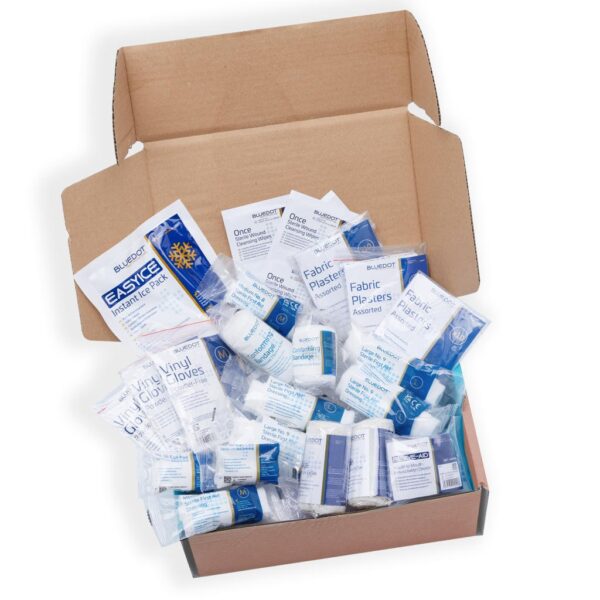 Blue Dot Standard HSE 10 Person First Aid Kit Refill - 10R