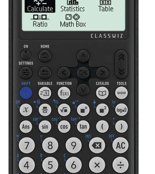 Casio Classwiz Scientific Calculator Dual Powered FX-85GTCW-W-UT