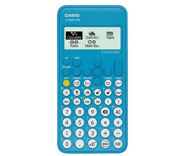CASIO FX83GTCW Blue Scientific Calculato