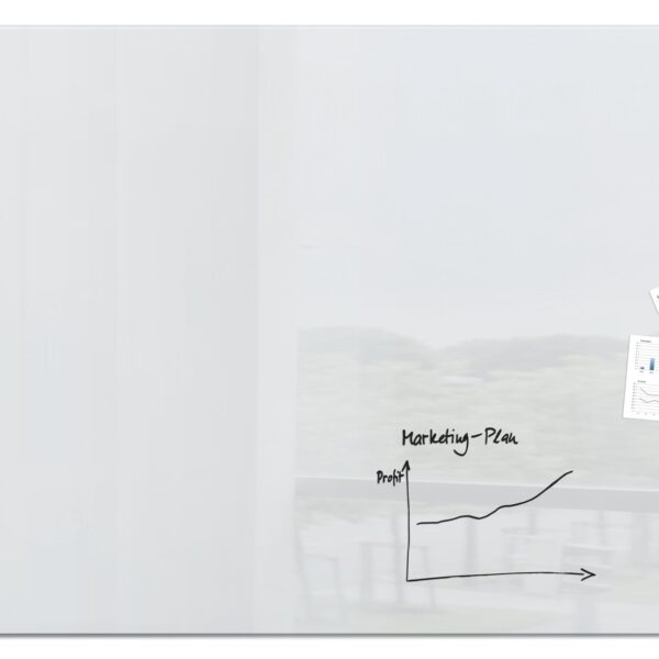 SIGEL Glass whiteboard240x120cm - white