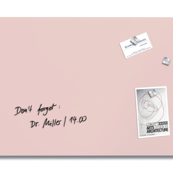 Magn glassb Artv rose 60x40cm