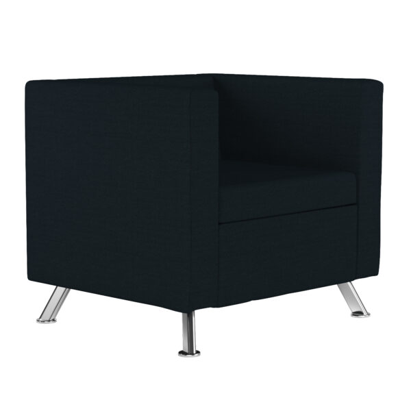 Single Seater Metal Frame Modular Reception Sofa