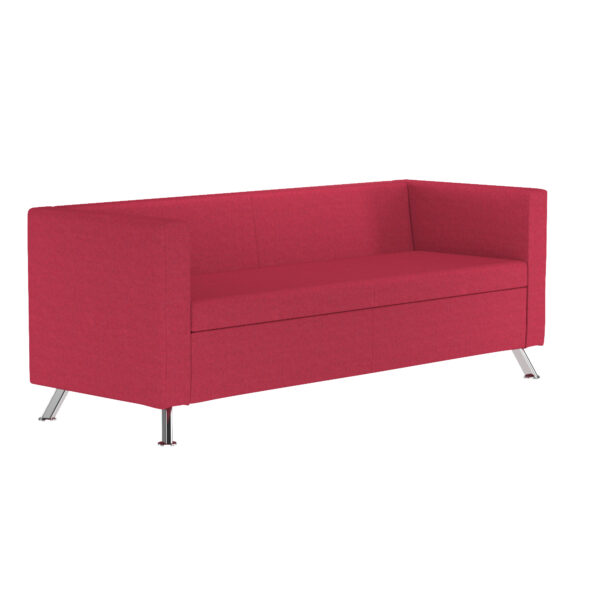 Two Seater Metal Frame Modular Reception Sofa