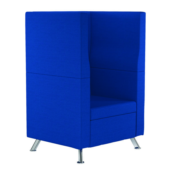 Single Seater Metal Frame Modular Reception Booth