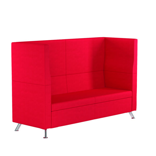 Two Seater Metal Frame Modular Reception Booth
