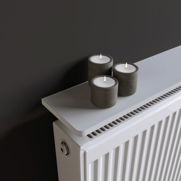 EasyFit Radiator Shelf - Matte White