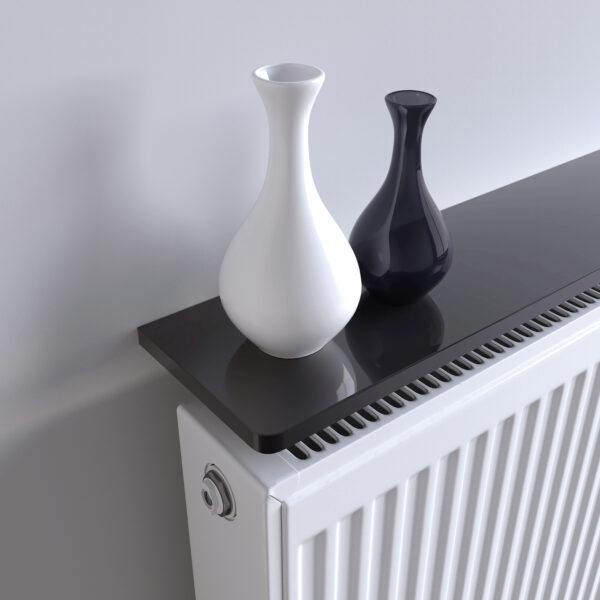 EasyFit Radiator Shelf - High Gloss Black