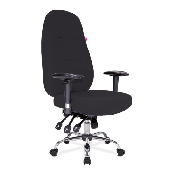 Ergonomic High Back 24 Hour Multi-Functional Synchronous Operator Chair with Multi-Adjustable Arms