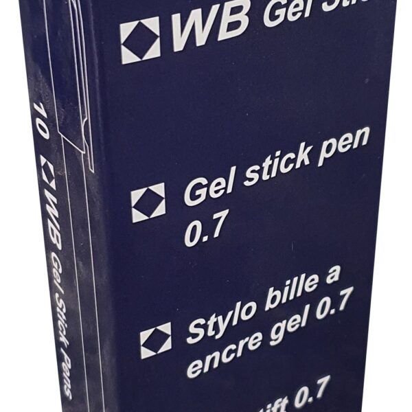 Gel Pen Black (10)