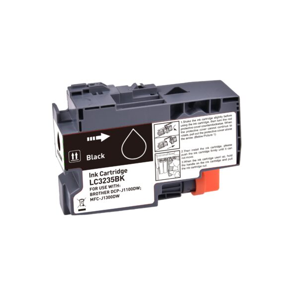 Comp Brother LC3235XLBK HiCap Bk Ink Ctg