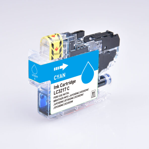 Comp Brother LC3217C Cyan Ink Ctg