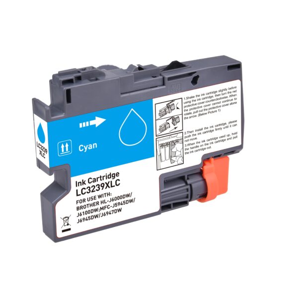 Comp Brother LC3239XLC Cyan HiCap Ink Ct