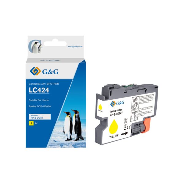 Compatible Brother LC424Y