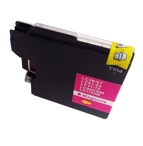 Comp Brother MFC290C Magenta Ink LC1100M
