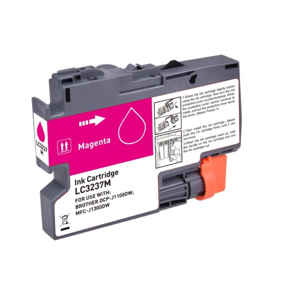 Comp Brother LC3237M Magenta Ink Ctg