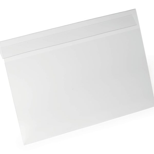 Durable Hard Cover Pocket A4 Clear