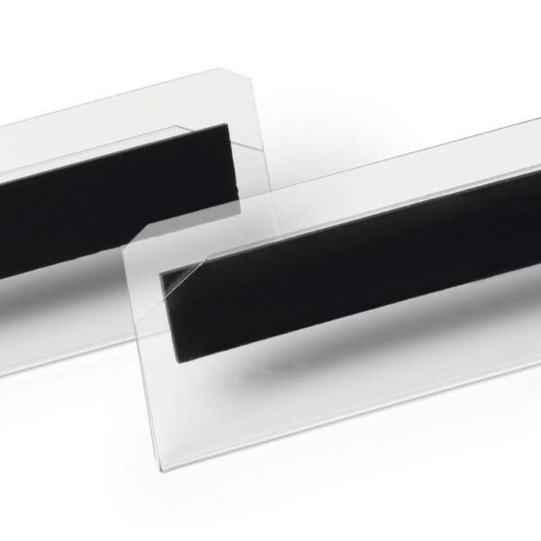 Durable Magnetic Pocket 100x38mm Clear