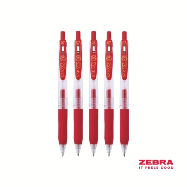 Eco SARASA Gel Retr Rball  0.7mm Rd Bx12