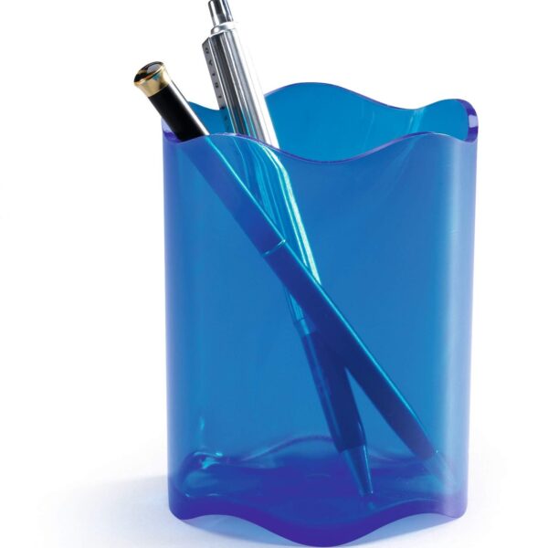 Durable Trend Pen Cup Blue