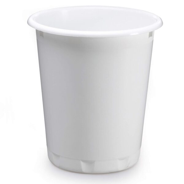 Durable BASIC Waste Bin 13L White