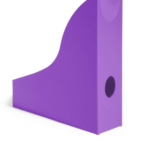 Durable Magazine Rack BASIC Purple