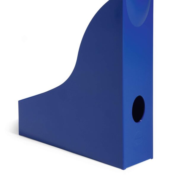 Durable Magazine Rack BASIC Blue