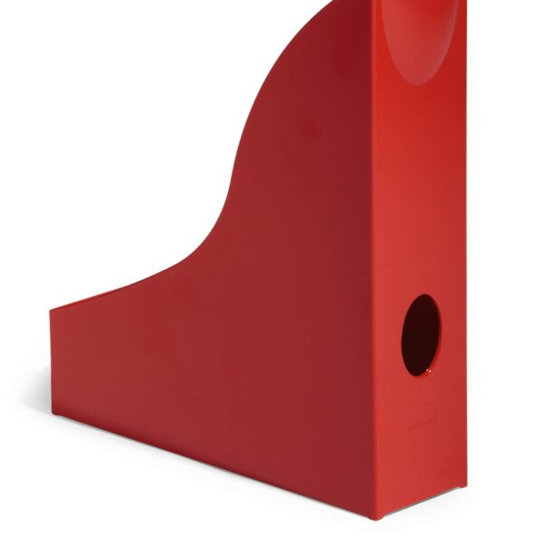 Durable Magazine Rack BASIC Red