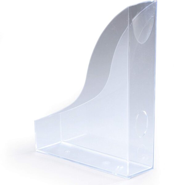 Durable Magazine Rack BASIC Clear