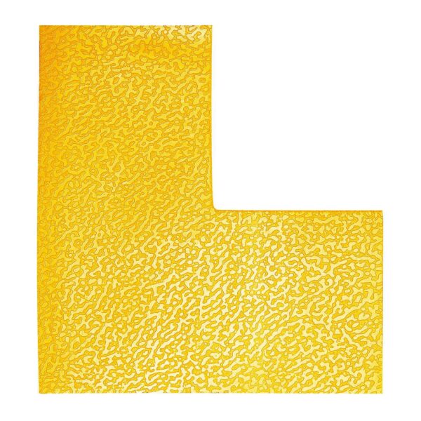 Durable Floor Shape L" Yellow"