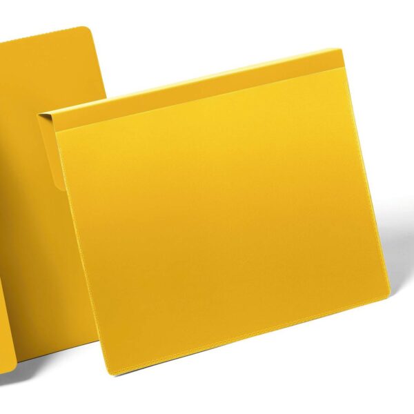 Durable Hanging Pocket A5 Yellow