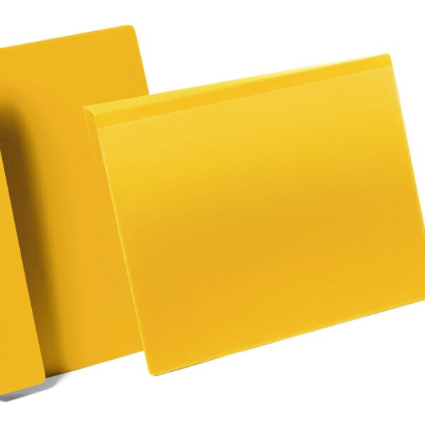 Durable Hanging Pocket A4 Yellow