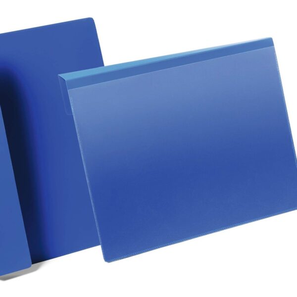 Durable Hanging Pocket A4 Blue