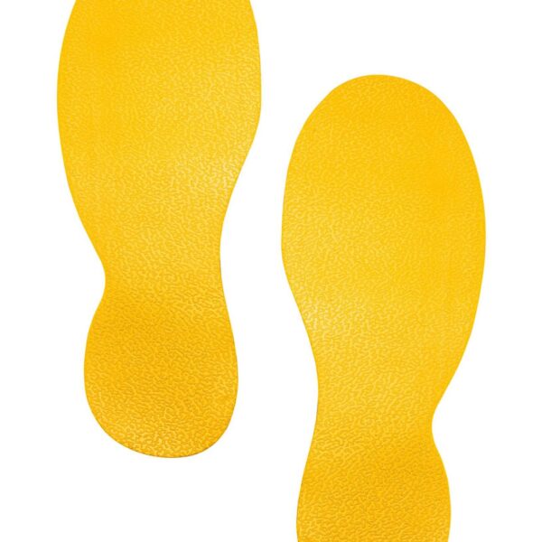 Durable Floor Shape Foot" Yellow"