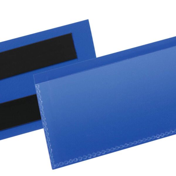 Durable Magnetic Pocket 100x38mm Blue