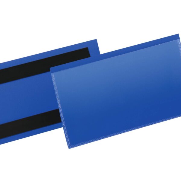 Durable Magnetic Pocket 150x67mm Blue