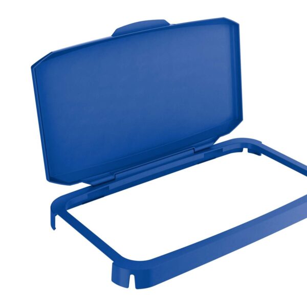 Durable DURABIN 60L Hinged Lid Blue