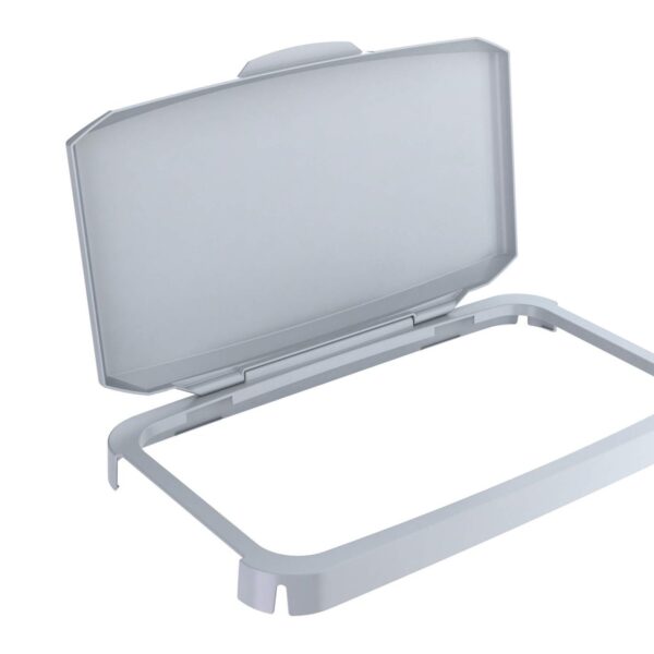 Durable DURABIN 60L Hinged Lid Grey