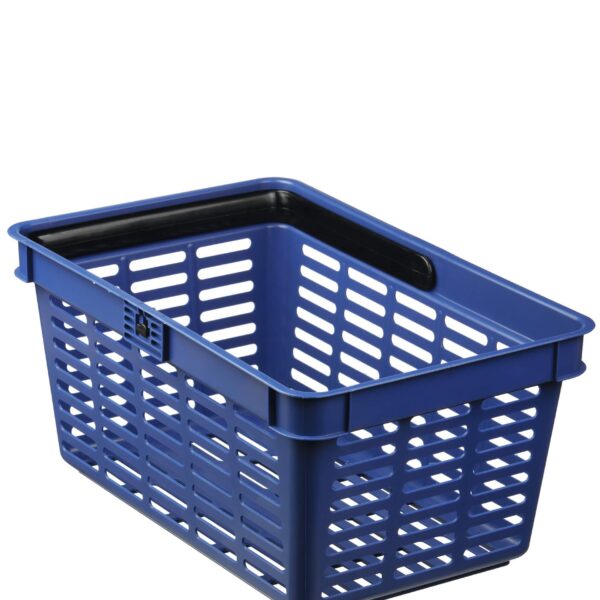 Durable Blue Shopping BASKET 19L