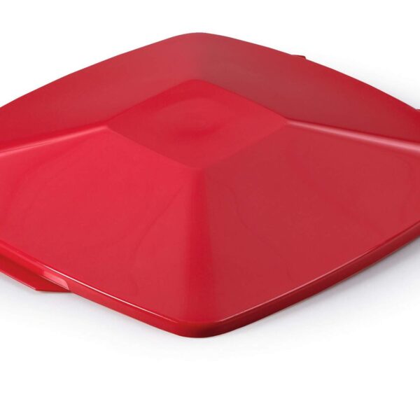 Durable DURABIN 40L Square Lid Red