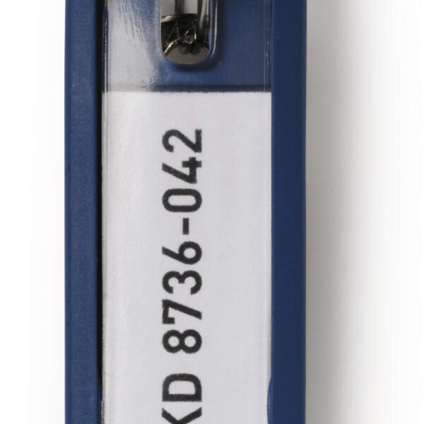 Durable Key Clips 6 Dark Blue