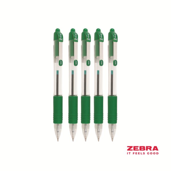 Z-Grip Retr Ballpoint Pen Green Box 12