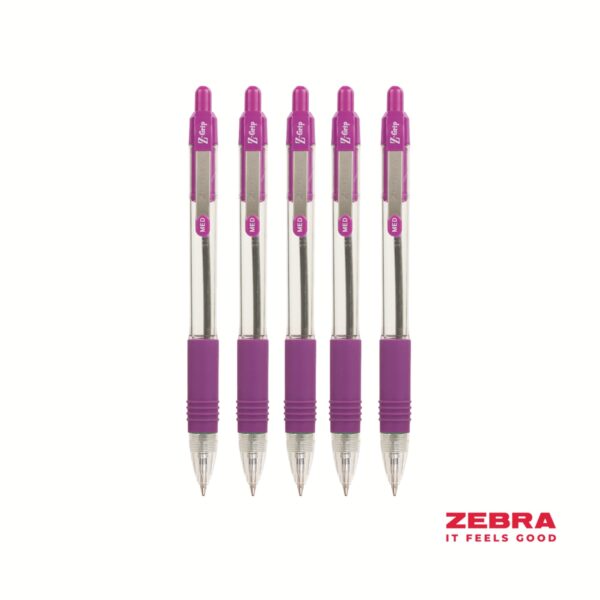 Z-Grip Retr Ballpoint Pen Violet Box 12